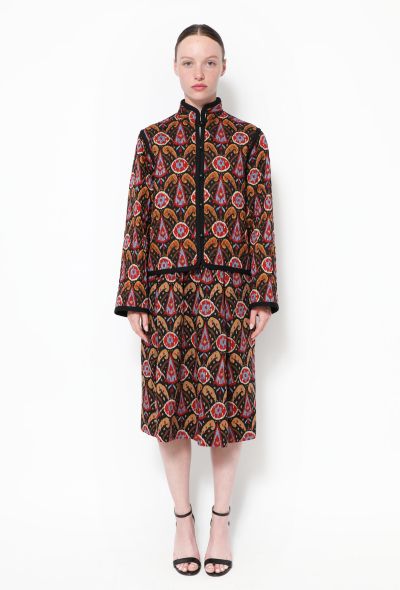 Saint Laurent RARE F/W 1979 Russian Skirt Ensemble - 1