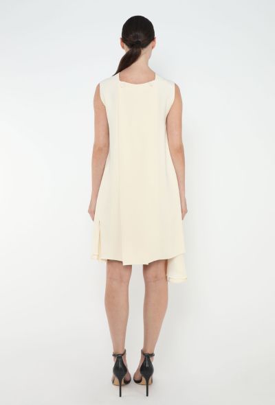 Céline Asymmetrical Silk Wrap Dress - 2