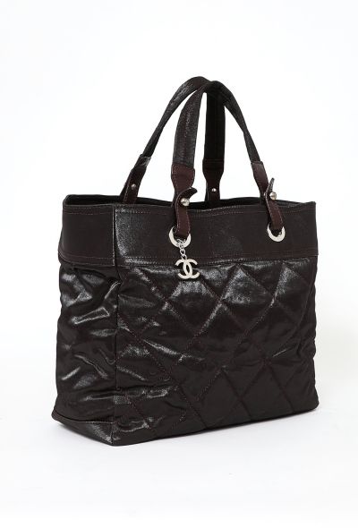 Chanel Burgundy Paris-Biarritz Tote Bag - 2