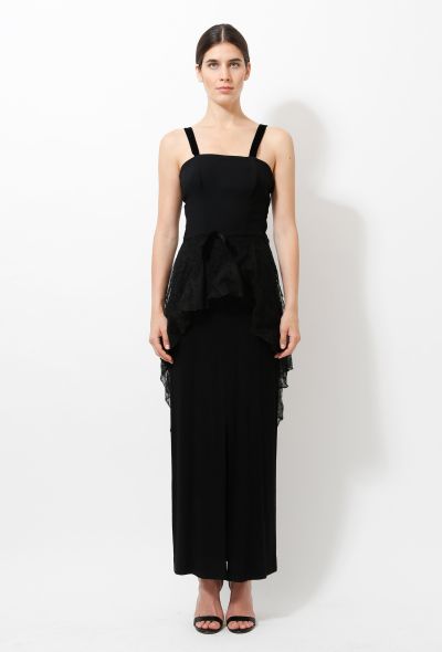 Vintage Lace Evening Dress - 2