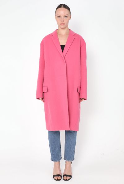 Céline Iconic 2014 Cashmere 'Pharrell' Coat - 2