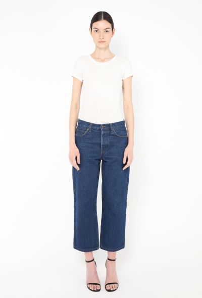 The Row Borjis Low-Rise Cropped Straight-Leg Jeans - 2