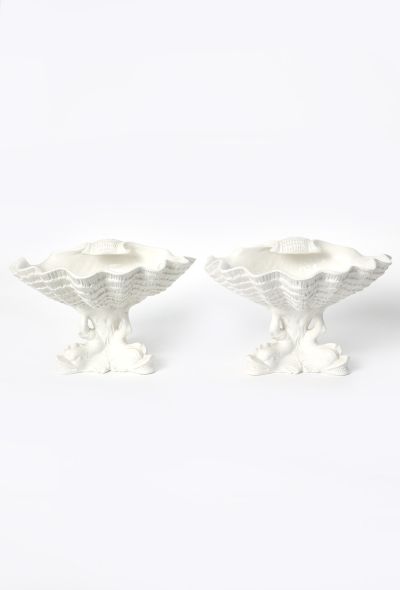 Vintage Objects & Decor 1970s Italian Ceramic Pedestal Set - 2