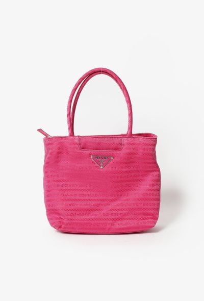 Prada Monogram Nylon Mini Tote - 1