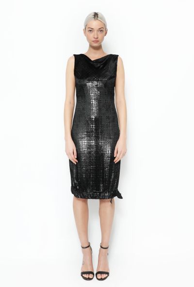 Chanel 2004 Iridescent Open-Back Dress - 1