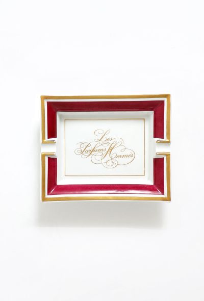 Hermès Vintage 'Les Parfums' Limoges Ashtray - 1