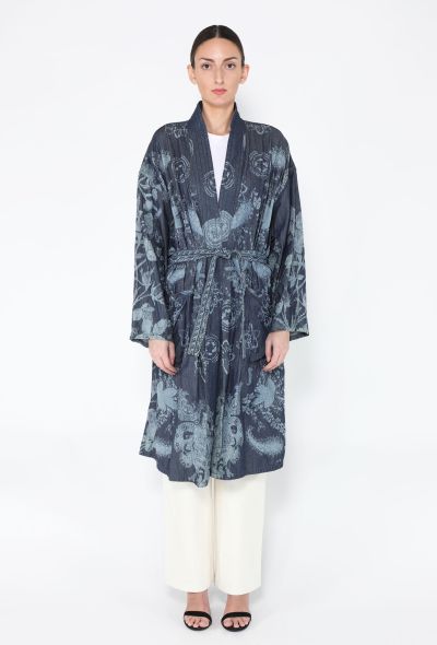 Dior S/S 2021 Palto Denim Kimono - 1