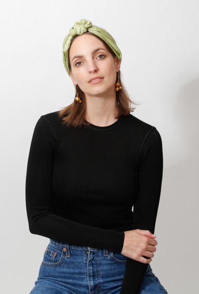 ReSee Atelier Handmade Printed Scarf Turban - 1