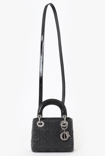 Dior Cannage Mini Lady Dior Bag - 2