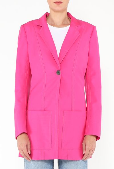 Loewe 2019 Printed-Back Blazer - 2