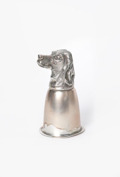 Gucci Vintage Dog-Head Sculpted Chalice – 1970s - 2