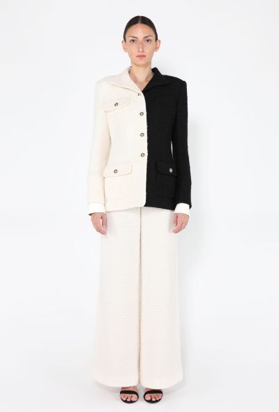 Chanel Bicolor Tweed Tailored Ensemble, Pre-Fall 2020 - 1