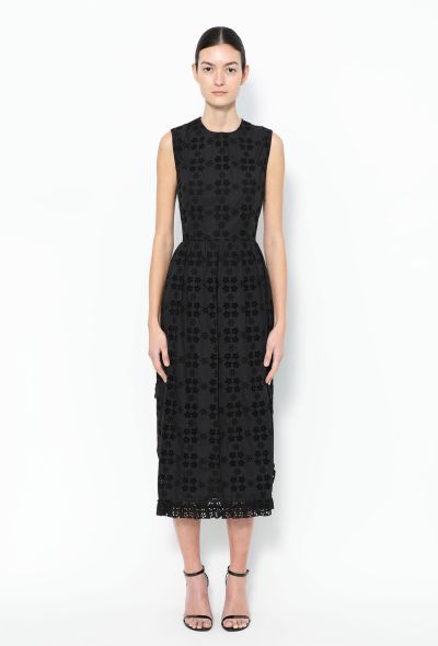 Modern Designers Simone Rocha Draped Eyelet Dress - 1