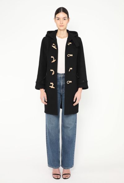 Saint Laurent 2015 Hooded Duffle Coat - 1