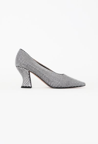 Bottega Veneta 2020 Iridescent Embellished Pumps - 1