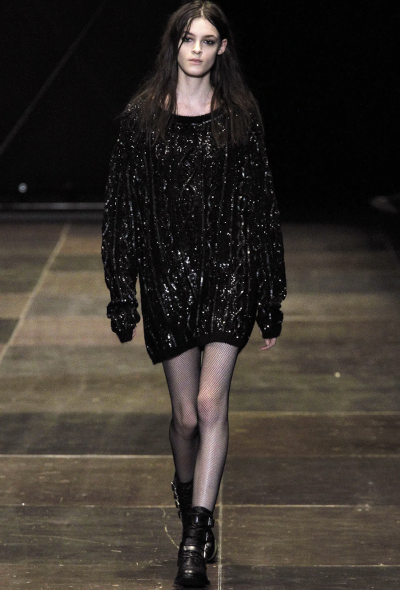 Saint Laurent F/W 2013 Sequin Sweater Dress - 2