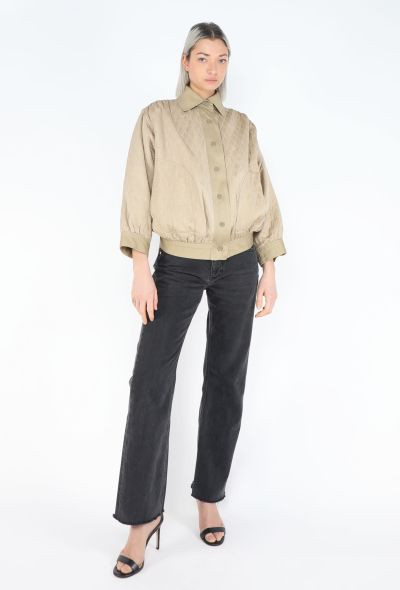 Saint Laurent Rare 1975 Quilted Bomber Jacket - 2