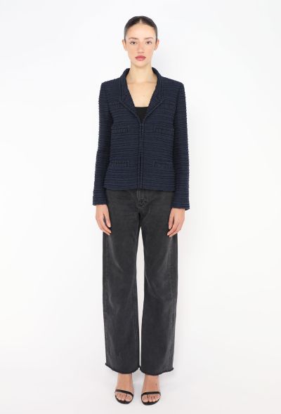 Chanel 2014 Bouclé Notched Jacket - 1