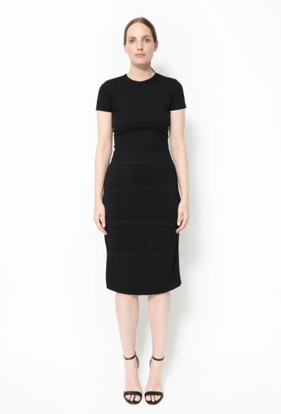 Alaïa '80s Tiered Seam Skirt - 1