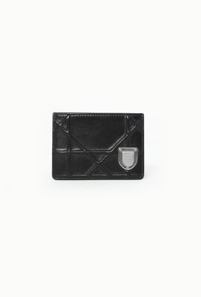 Dior Black Diorama Card Holder - 1