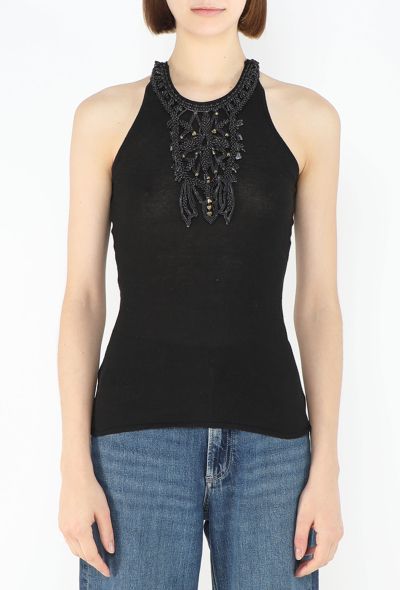 Chloé S/S 2002 Beaded Tank Top - 1