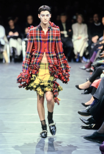 Comme des Garçons F/W 2000 Embroidered Ruffled Blazer - 2