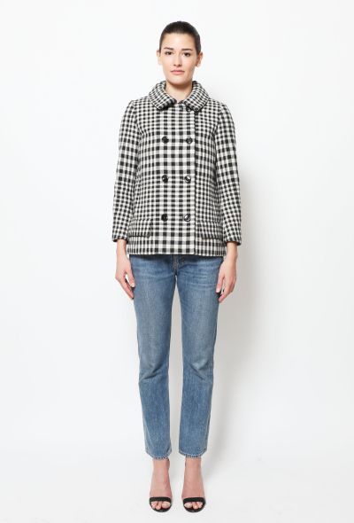Chloé Pre-Fall 2012 Gingham Wool Jacket - 2