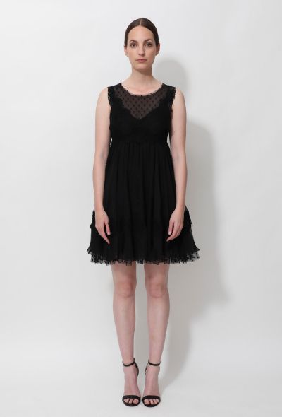 Dolce & Gabbana Ruffled Lace Flared Dress - 1