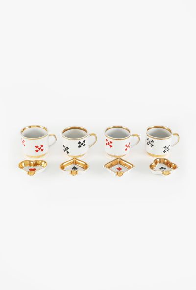 Vintage Objects & Decor 1960s Limoges Poker Vide-Poche & Cup Set - 1