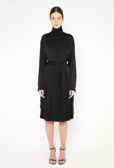 Phoebe Philo 2024 A2 Edit Belted Satin Dress - 1