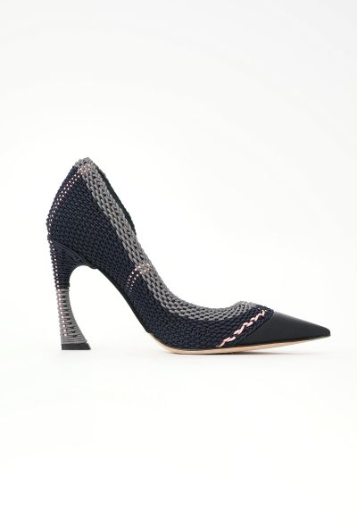 Dior S/S 2015 d'Orsay Woven Pumps - 1