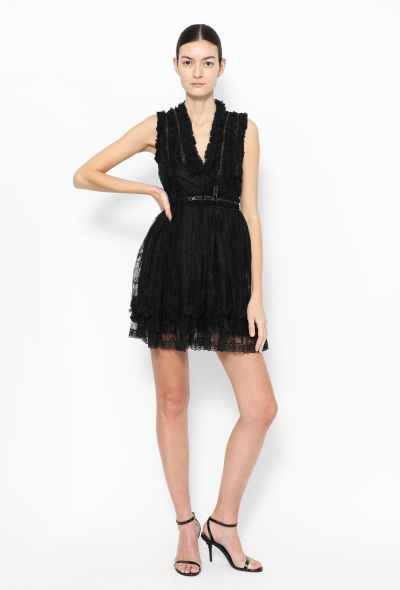 Givenchy 2011 Lace Zipper Dress - 2