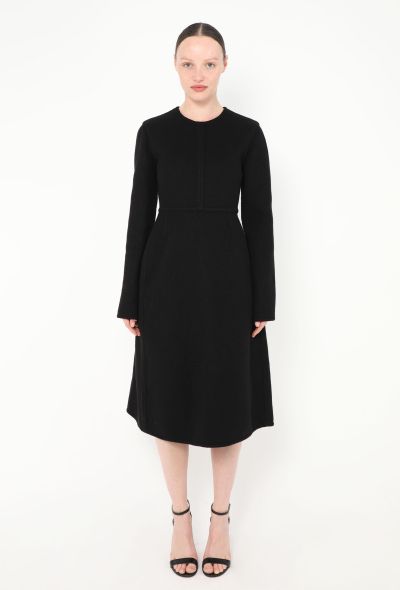 Céline Cashmere A-Line Dress - 1