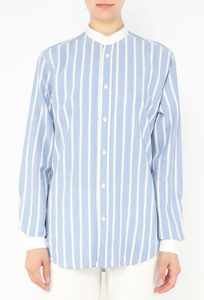 Céline 2020 Striped Oxford Shirt - 1
