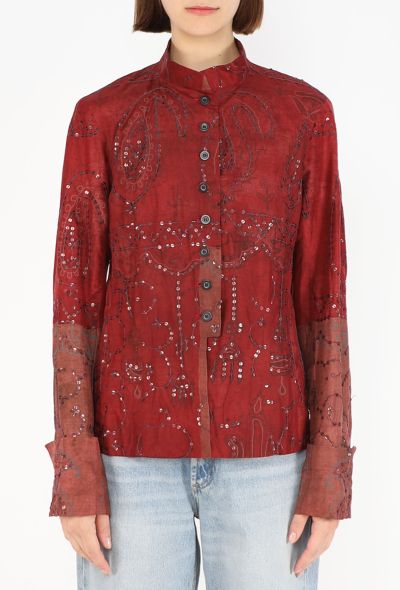 Dries Van Noten Paisley Sequin Jacket, S/S 1998 - 1