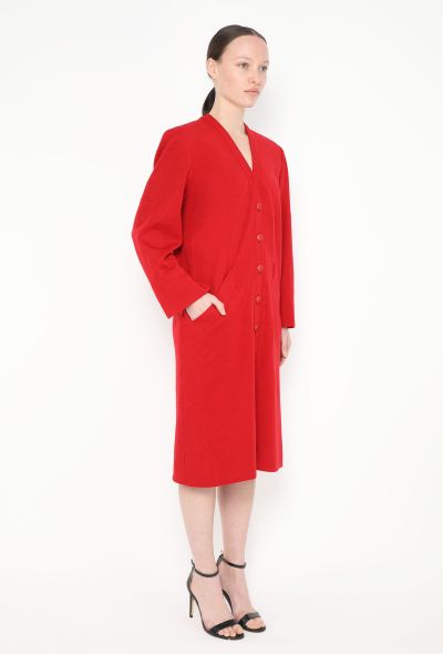 Saint Laurent Vintage Tailored Pocket Dress - 2
