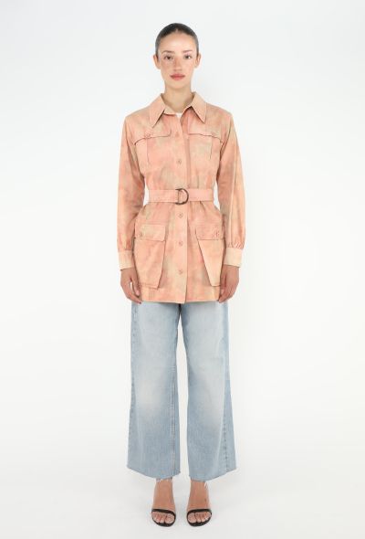Saint Laurent ULTRA RARE 1969 Tie-Dye Safari Jacket - 2