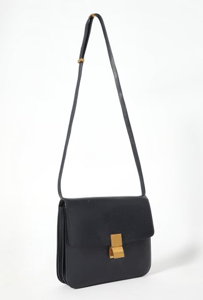Céline Classic Box Large Bag in Navy - 2