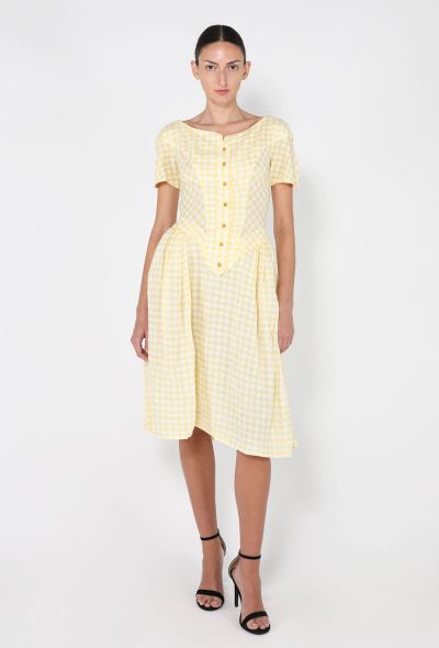 Vivienne Westwood Gingham Drop-Waist Dress, 1996 - 1