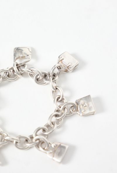 Hermès Vintage 'La Rond de Sacs' Silver Bracelet - 2