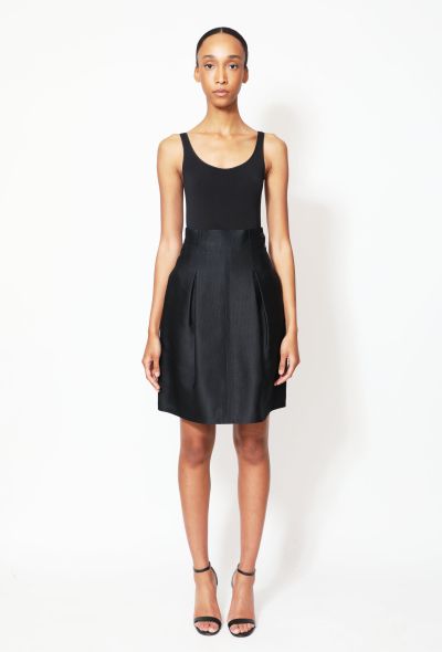 Chanel Piqué Silk Tulip Skirt - 2