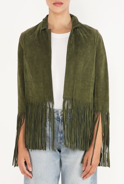 Fringe Suede Jacket, 1980s - 2