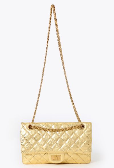 Chanel Gold 2.55 Medium Flap Bag - 1