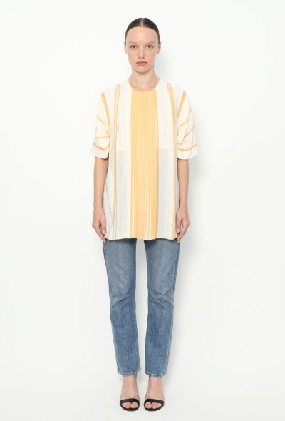 Chloé S/S 2012 Pleated Silk Tunic - 1