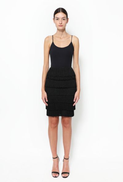 Jean Paul Gaultier '80s Tiered Tassel Skirt - 2
