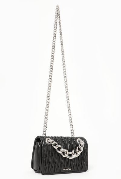 Miu Miu Black Quilted Club Bag - 2