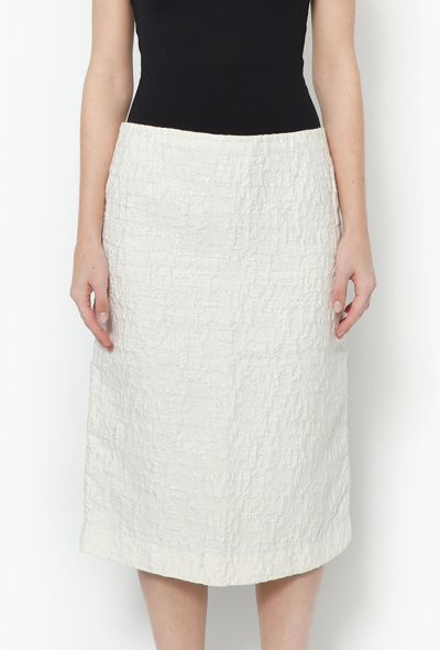 Louis Vuitton Textured Cotton Skirt - 2