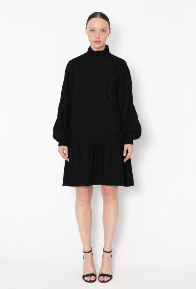 Saint Laurent 1977 Russian Braided Trim Dress - 1