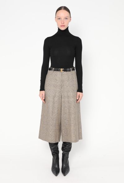 Céline 2019 Flared Prince of Wales Culottes - 2