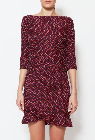Azzaro Floral 'Jillian' Silk Dress - 2